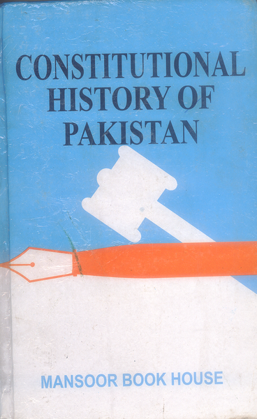 Constitutional History of Pakistan 