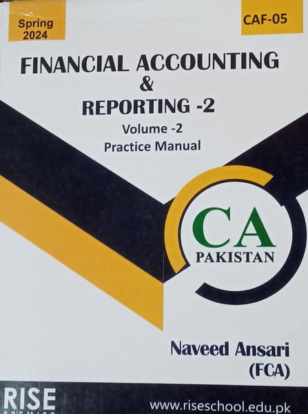 CAF- 05 Financial Accounting & Reporting