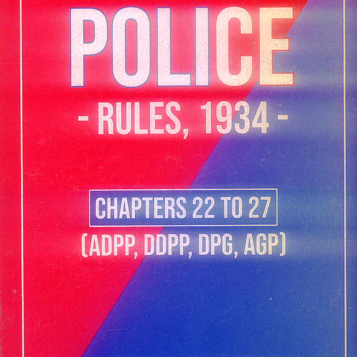 KLR Police Rules 1934 