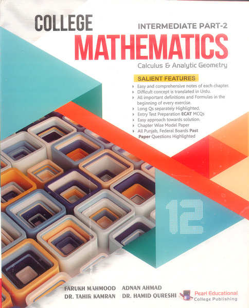 College Mathematics Calculus And Analytic Geometry Subjective Book For 12th