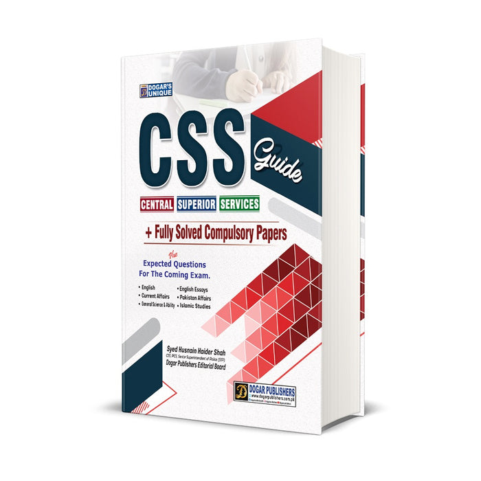 CSS Guide Fully Solved Papers By Syed Husnain Haider Shah -Dogar