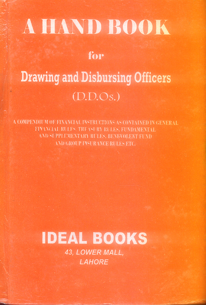 A Handbook for Drawing and Disbursing Officers