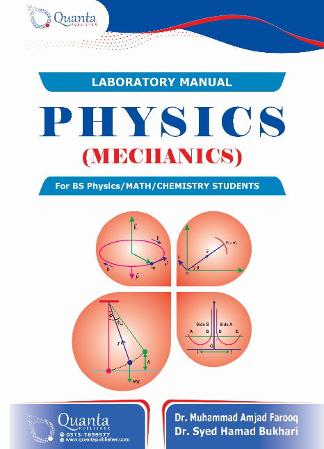 Physics Mechanics (Laboratory Manual) Semester-I By Syed Hamad Bukari