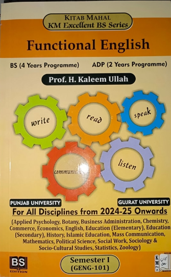 Functional English by Prof. H. Kaleem Ullah 