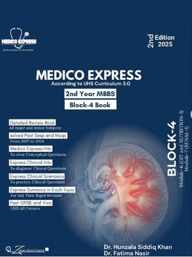 BLOCK-4 Medico Express For 2nd Year MBBS