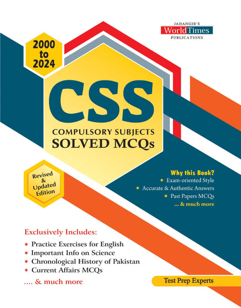 CSS Compulsory Subjects Solved MCQs 