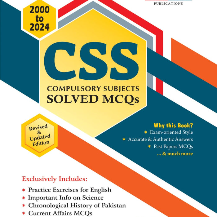 CSS Compulsory Subjects Solved MCQs 