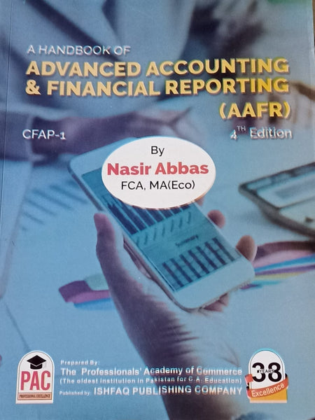 CFAP- 1 Advanced Accounting And Financial Reporting (AARF) By Nasir Abbas