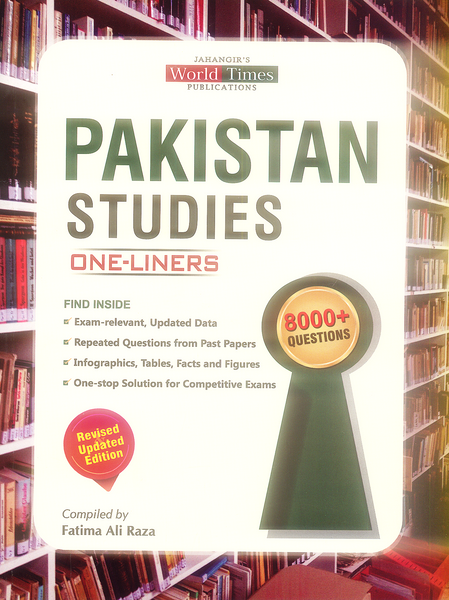 Pakistan Studies (One Liner) By Fatima Ali Raza -JWT