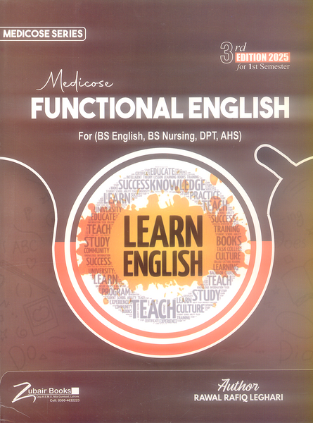 Medicose FUNCTIONAL ENGLISH 3rd Edition for BS DPT AHS