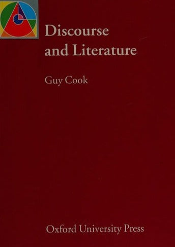 Discourse And Literature By Guy Cook