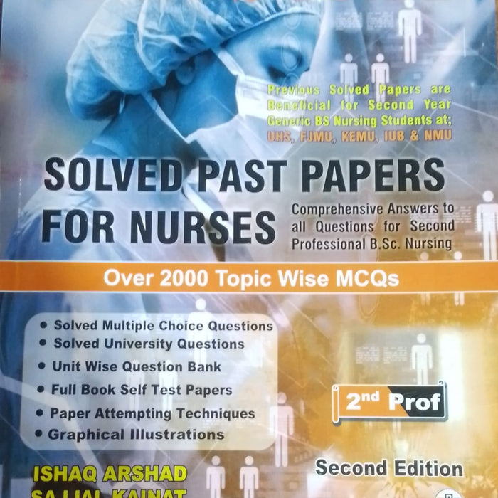 Nurse And Guide Solved UHS Past Papers For Nurses 2nd Year 2nd Edition