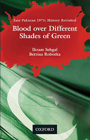 Blood Over Different Shades Of Green By Ikram Sehgal-Oxford