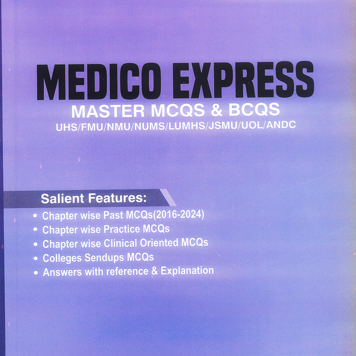 Key To BDS Medico Express Final Year BDS Master MCQS & BCQS Past Papers