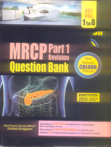 Pass Medicine MRCP Part 1 Revision Question Bank 8 Volumes Set