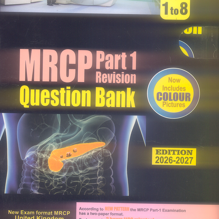 Pass Medicine MRCP Part 1 Revision Question Bank 8 Volumes Set