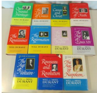 The Story of Civilization - Full 11-Volume Set by Will Durant (Author)