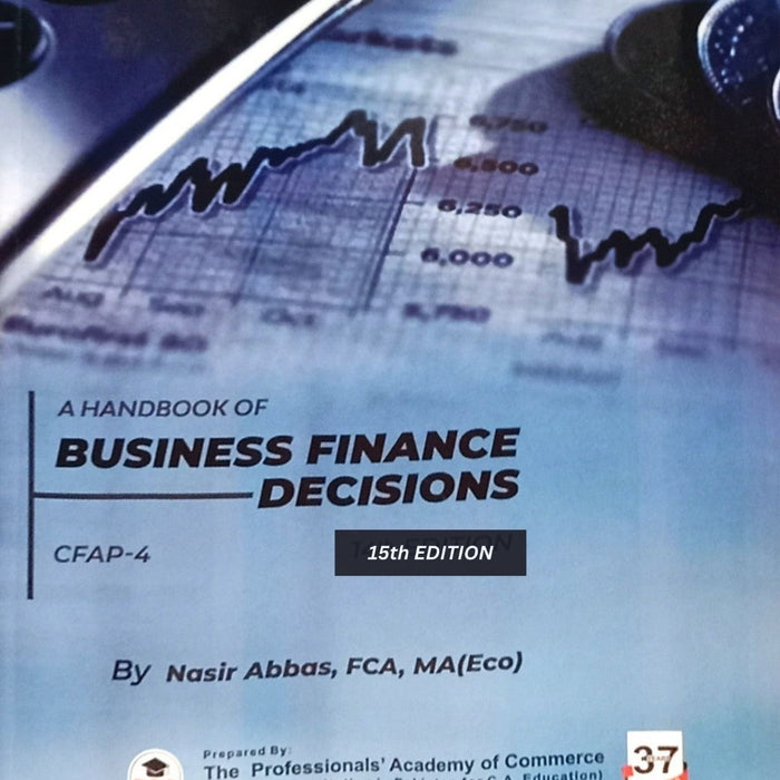 CFAP-04 A Hand Book Of Business Finance Decisions 