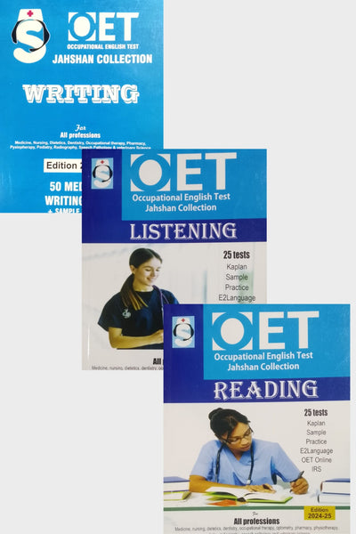 OET ( Occupational English Test ) Jahshan Collection 2024-25