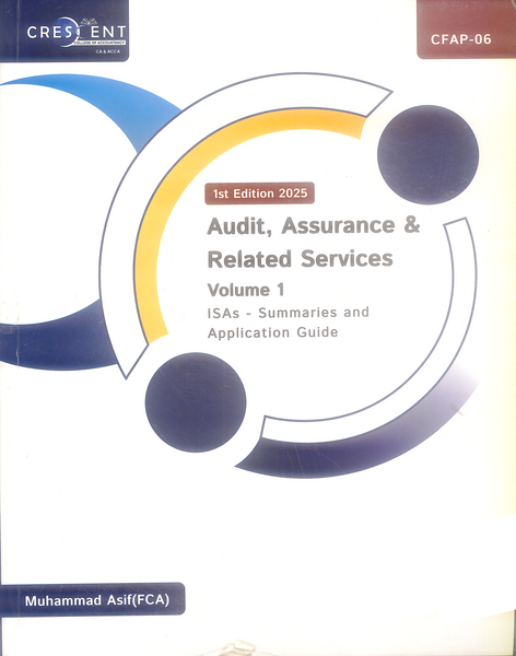 CFAP 06 Audit Assurance & Related Services Vol-I By M Asif -Crescent
