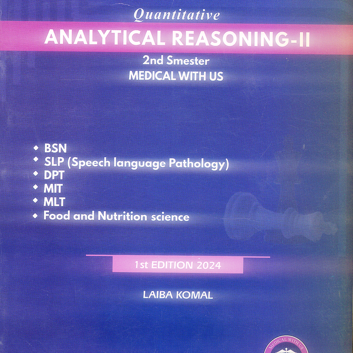 Qunatitative Analytical Reasoning II For 2nd Sem By Laiba Komal
