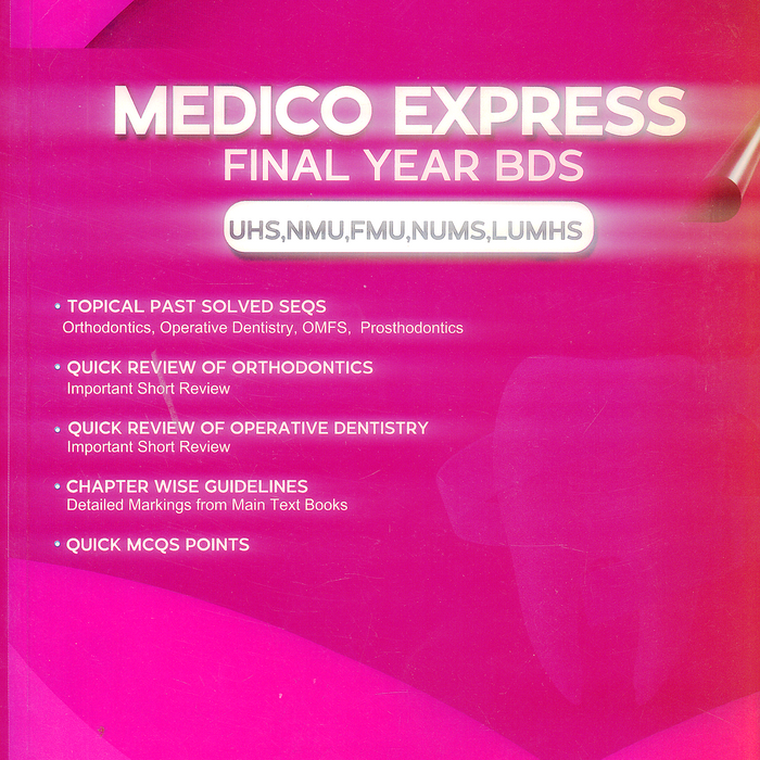 Key to BDS Medico Express Final Year BDS