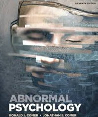 Abnormal Psychology by Ronald J. Comer 