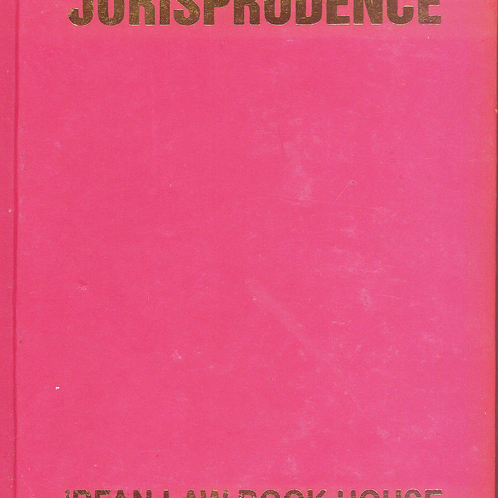 Jurisprudence by V D Mahajan