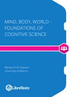 Cognitive Psychology by LibreTexts