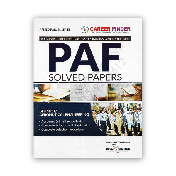 PAF Solved Papers ( Carrer Finder ) By Dogar Brothers