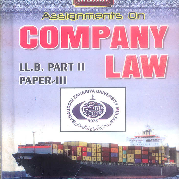 Assignments on Company Law LLB Part II