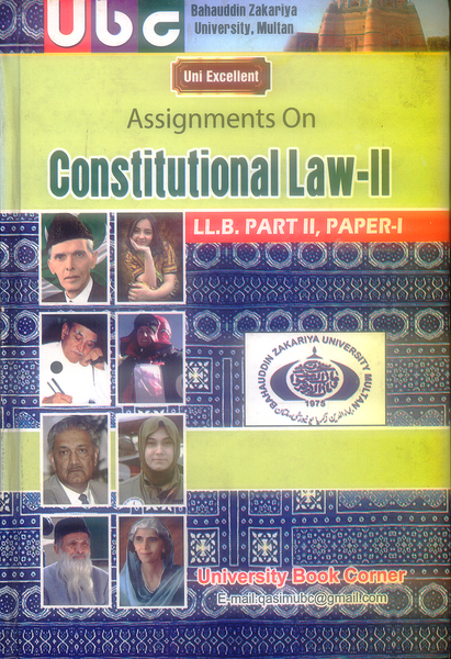 Assignments on Constitutional Law II