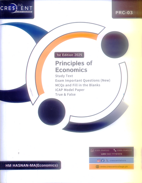 PRC-03 Principles Of Economics by HM Hassan - Crescent