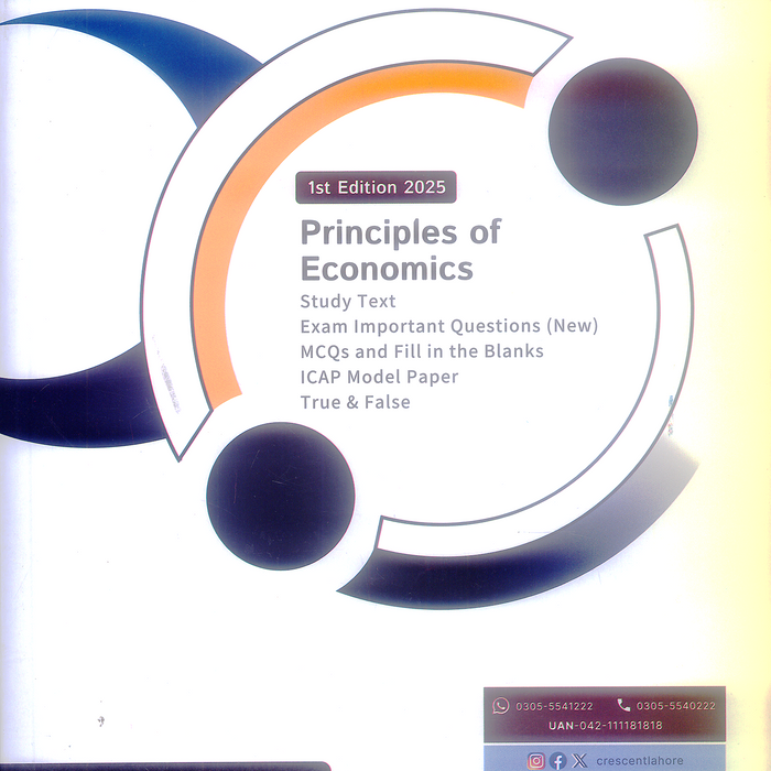 PRC-03 Principles Of Economics by HM Hassan - Crescent