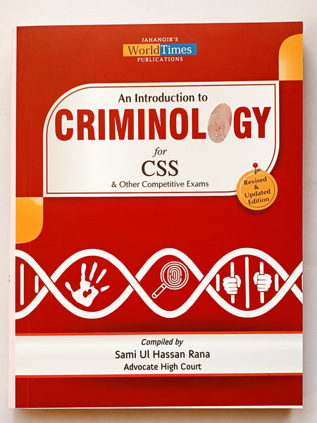 An Introduction To Criminology For CSS By Sami Ul Hassan Rana -JWT