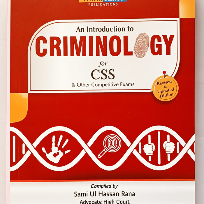 An Introduction To Criminology For CSS By Sami Ul Hassan Rana -JWT