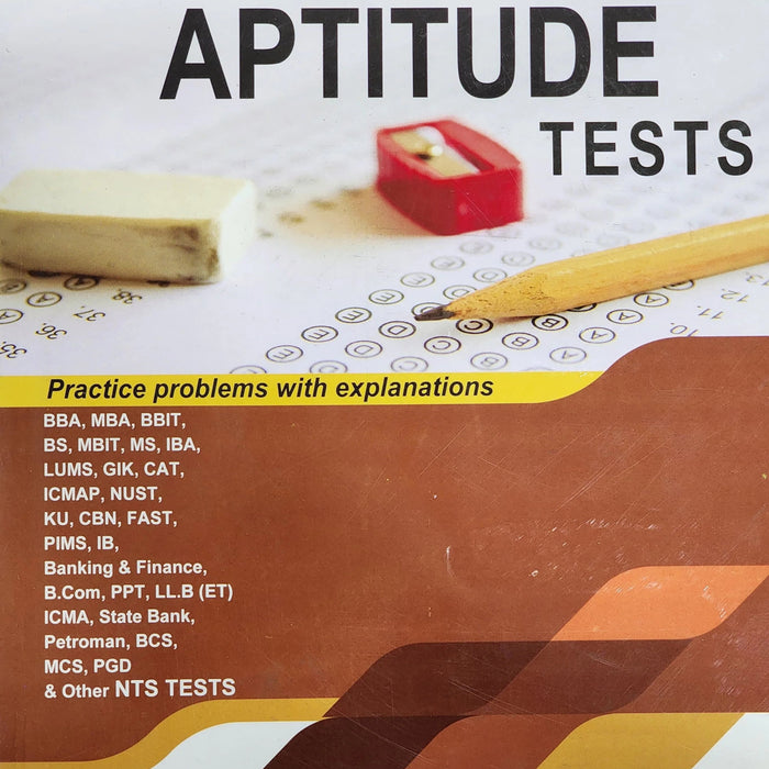 Aptitude Tests (The Most Authentic) For MBA BBA by Ch Ahmad Najib