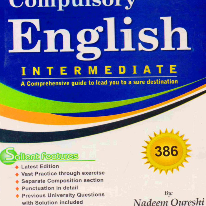 Dastoor Compulsory English (386) For Intermediate by Nadeem Qureshi