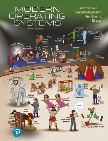 Modern Operating Systems by Andrew Tanenbaum