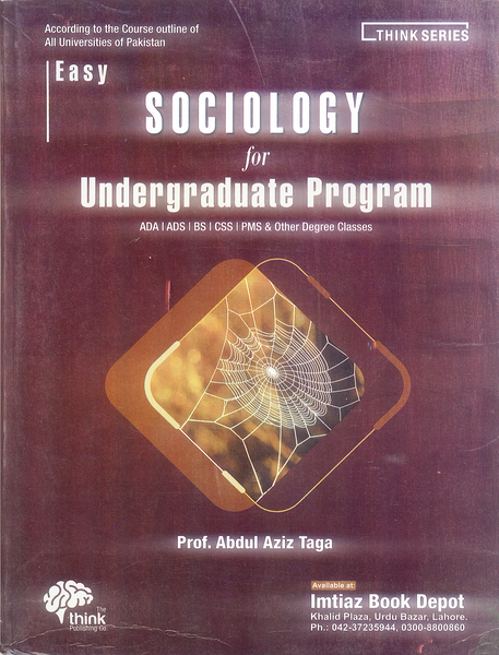 Easy Sociology For Undergraduate Programs