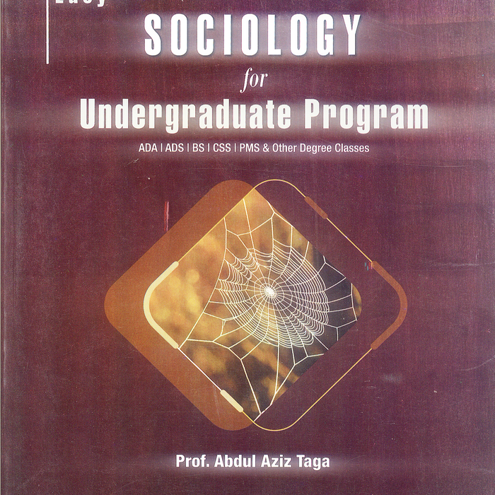 Easy Sociology For Undergraduate Programs