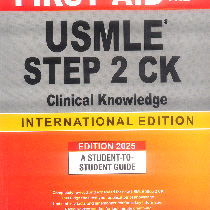 First Aid For The Usmle Step 2 Ck Clinical Knowledge