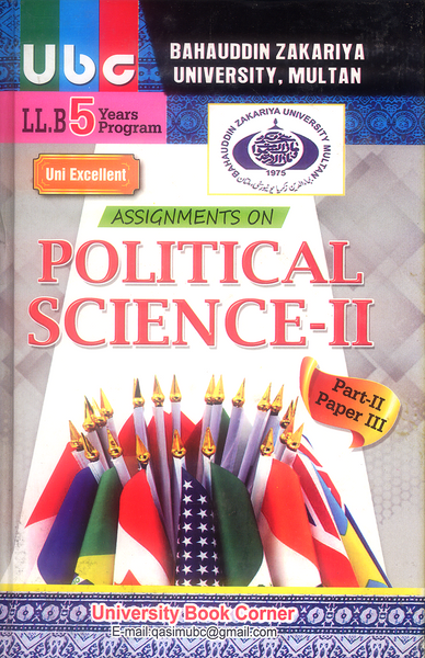 Assignment on Political Science-II -UBC