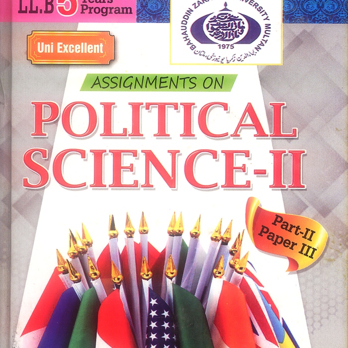Assignment on Political Science-II -UBC