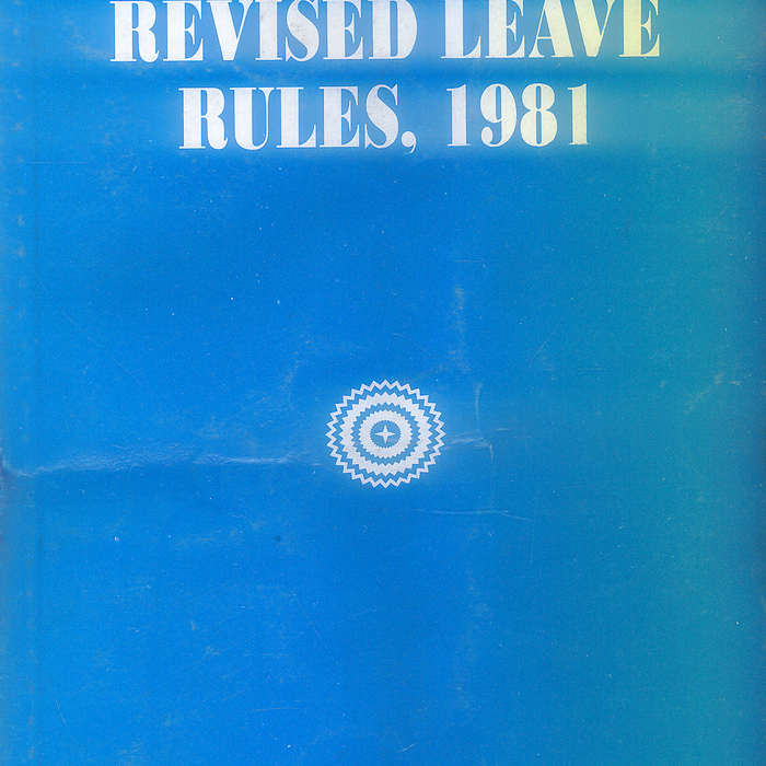 Punjab Revised Leave Rules 1981 