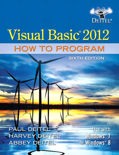 Visual Basic 2012 How to Program How to Program Series