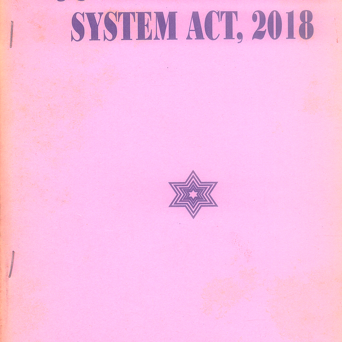 Juvenile Justice System Act 2018 