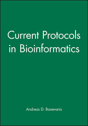 Current Protocols in Bioinformatics By Andreas D Baxevanis