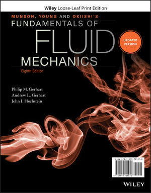 Fundamentals Of Fluid Mechanics 8th Edition by Philip