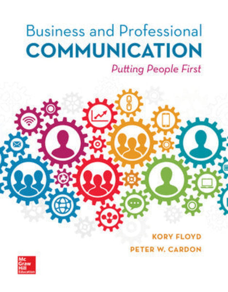 Business and Professional Communication 1st Edition